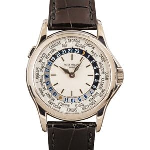 Patek Philippe Complications World Time 18k White Gold