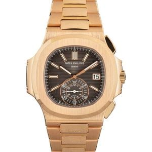 Patek Philippe Nautilus Chronograph Date Rose Gold