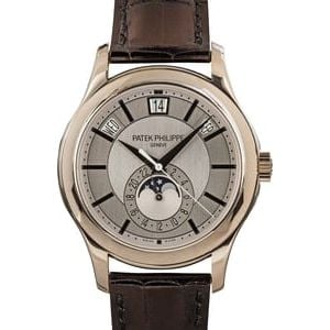 Patek Philippe Complications Annual Calendar Silver Dial