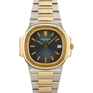 Patek Phillipe Nautilus Yellow Gold & Stainless Steel