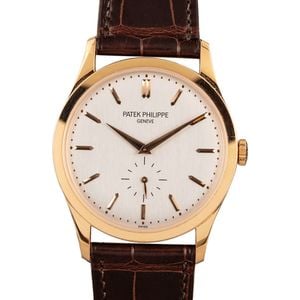 Used Patek Philippe Calatrava 18k Rose Gold