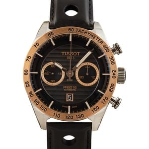 Tissot PRS 516 Automatic Chronograph Steel & Rose Gold