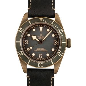 Tudor Heritage Black Bay Bronze 79250B Leather Strap