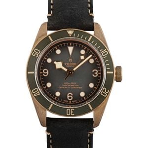 Tudor Heritage Black Bay Bronze 79250B Leather Strap