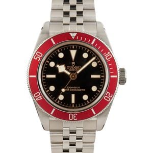 Mens Tudor Black Bay Stainless Steel