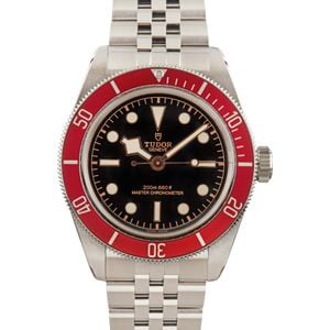 Pre-owned Tudor Black Bay Red Bezel