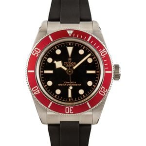 Tudor Black Bay Stainless Steel Red Bezel