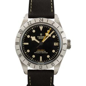 Tudor Black Bay Pro Hybrid Rubber & Leather Strap