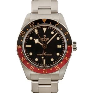 Pre-owned Tudor Black Bay 58 GMT Black & Burgundy Bezel