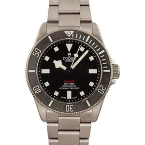 Pre-owned Tudor Pelagos 25407 Black Dial