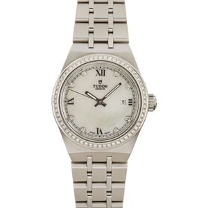 Tudor Royal 28320 Mother of Pearl Diamond Dial