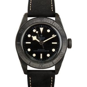 Tudor Black Bay Ceramic 79210 Black Dial