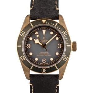 Tudor Heritage Black Bay Bronze 79250BA Leather Strap