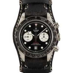 Mens Tudor Black Bay Chrono