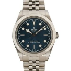 Pre-owned Tudor Black Bay 41 Blue Dial