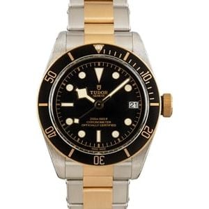 Pre-Owned Tudor Black Bay S&G 79733N Two Tone