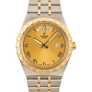 Tudor Royal Steel & 18k Gold Champagne Dial